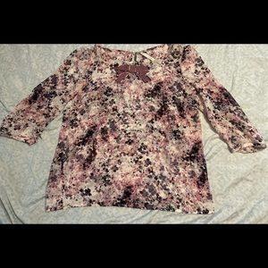 Floral Lauren Conrad blouse